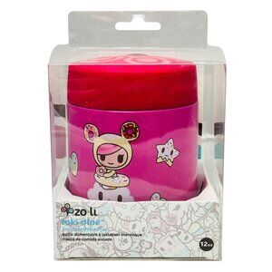 ZoLi x Tokidoki TokiDine Insulated Food Jar 12oz Pink Stainless Steel BPA-Free